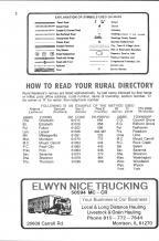 Index and Legend, Carroll County 1988